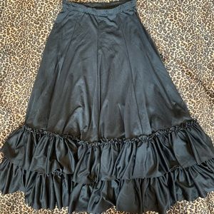 Vintage Victorian goth/steampunk petticoat